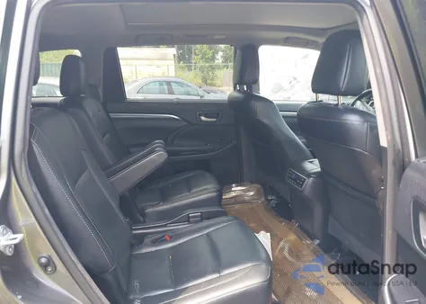 2018 Toyota Highlander Limited Platinum from USA, damaged, VIN 5TDDZRFH5JS498672